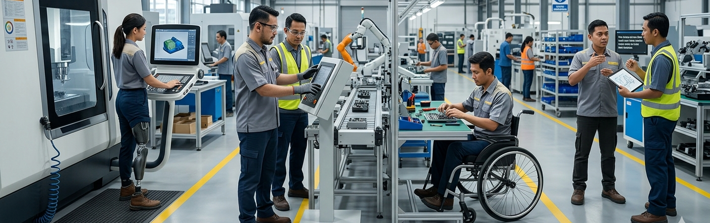 Area Produksi Industri Kreasi Ink