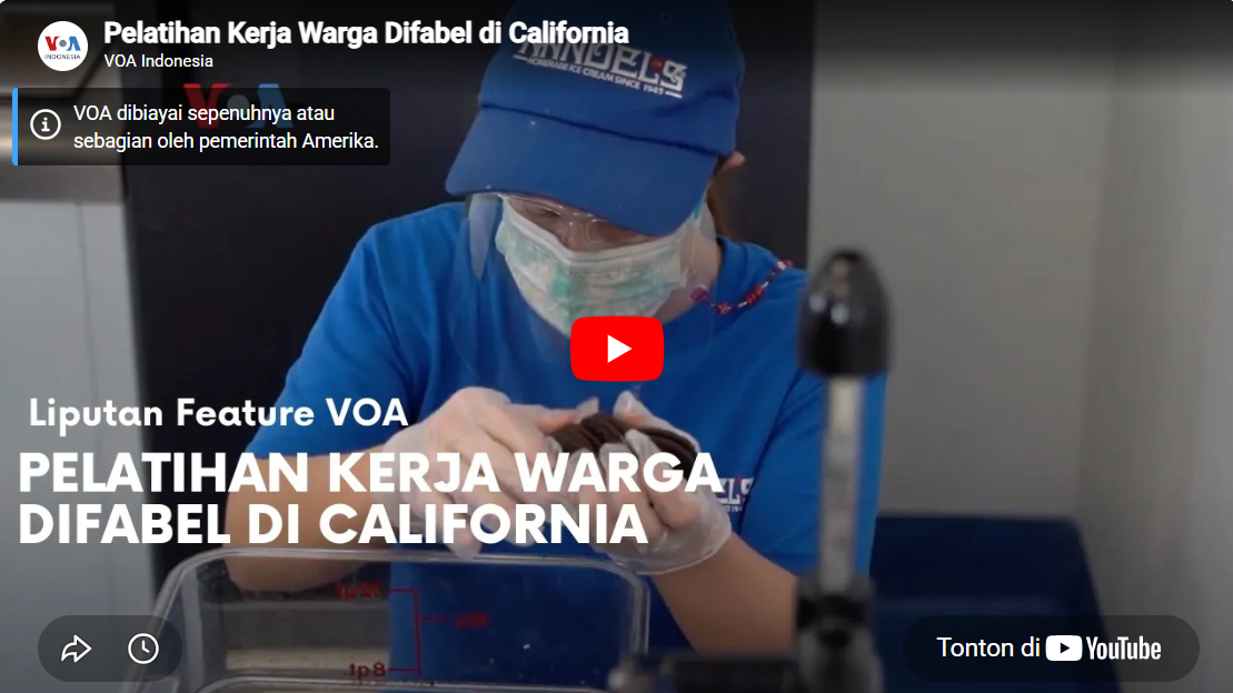 Pelatihan Kerja Warga Difabel di California